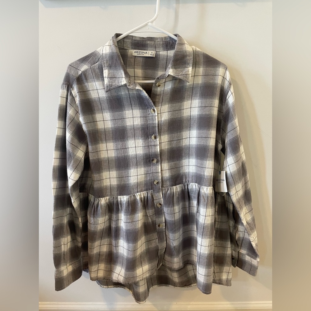 Small Arizona Jean Co. Plaid Tunic